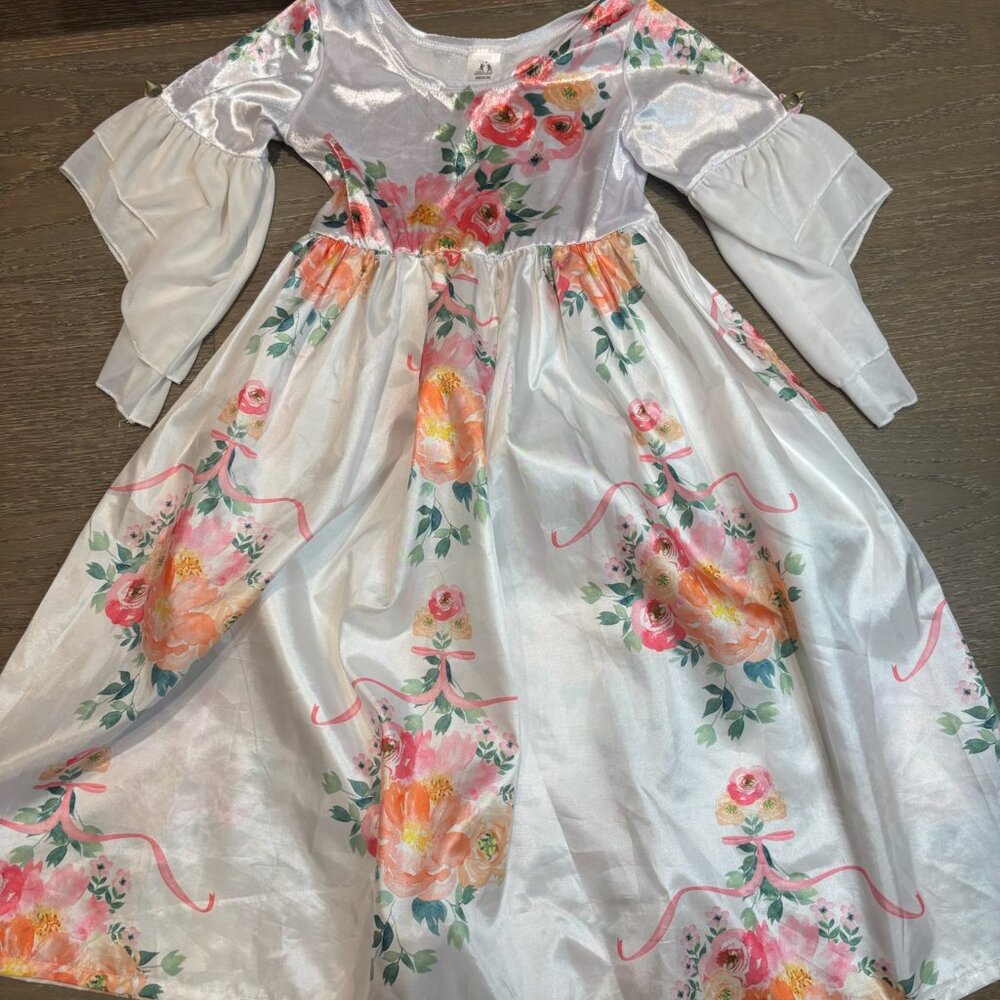 Little Adventures Floral Princess Dress